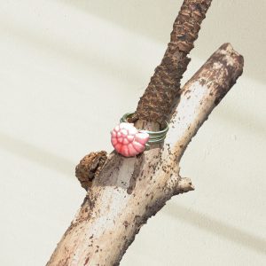 𖤓 Anillo caracola