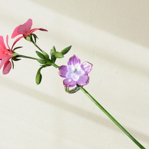 ❀ Anillo flor violeta